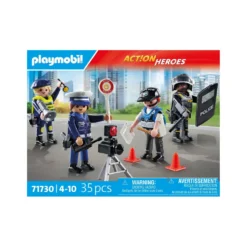 PLAYMOBIL Action Heroes Set de Figuras - 71730