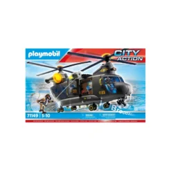 PLAYMOBIL City Action Fuerza Especiales Helicóptero Banana - 71149