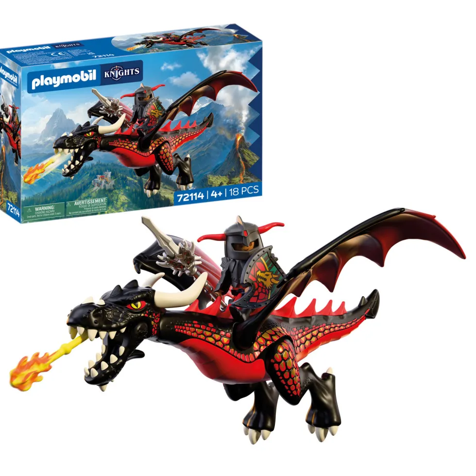 PLAYMOBIL Knights Dragón Negro - 72114
