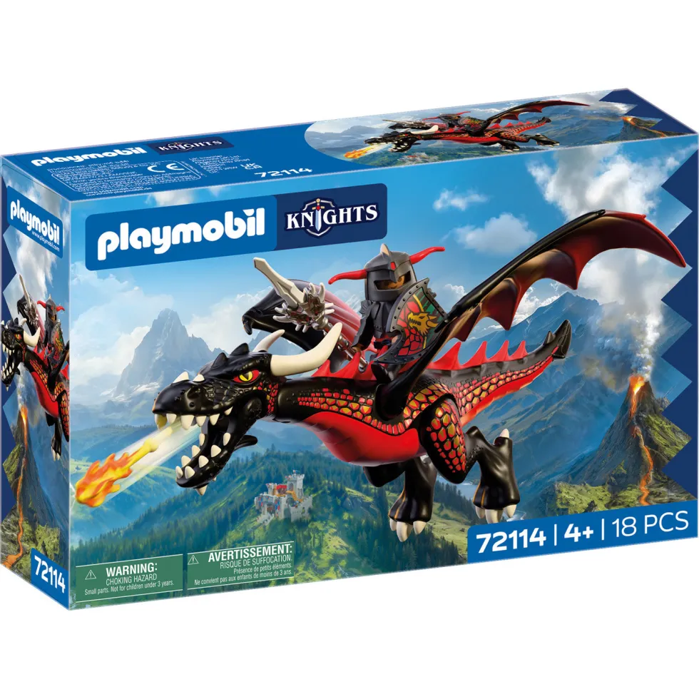 PLAYMOBIL Knights Dragón Negro - 72114