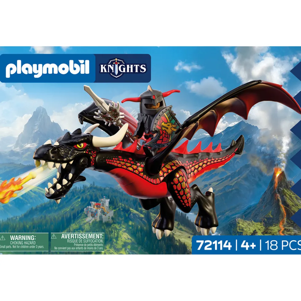 PLAYMOBIL Knights Dragón Negro - 72114