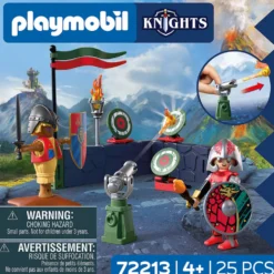 PLAYMOBIL Knights Entrenamiento de Combate de los Caballeros del León - 72213