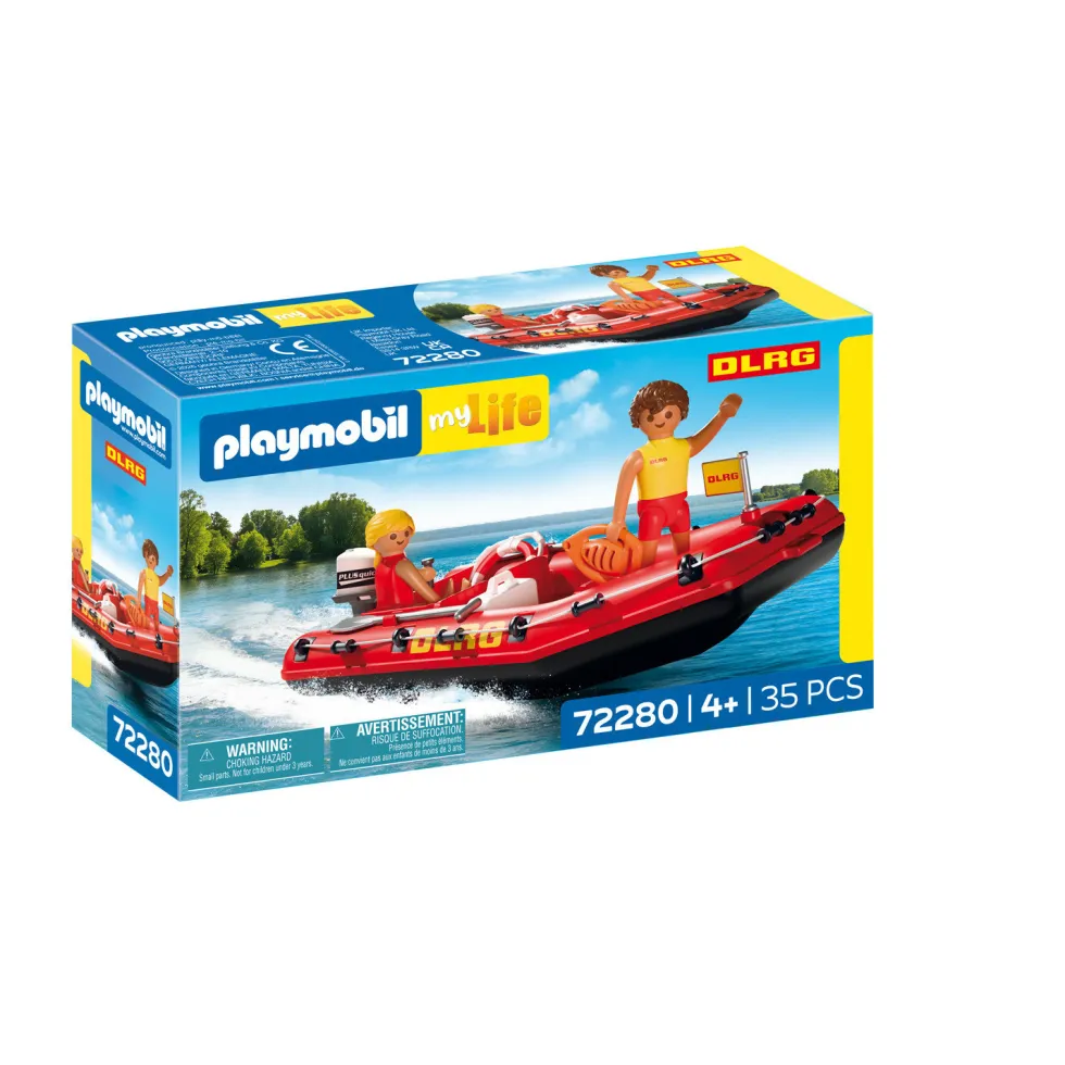 PLAYMOBIL My LIfe Barco de Rescate - 72280