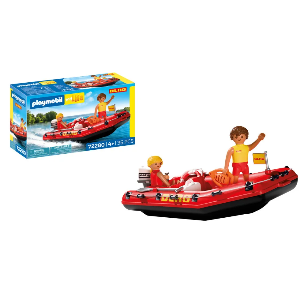 PLAYMOBIL My LIfe Barco de Rescate - 72280