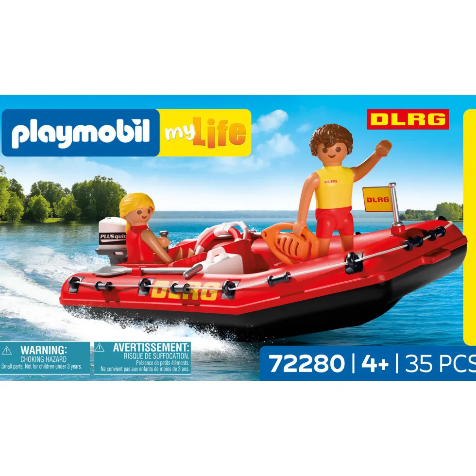 PLAYMOBIL My LIfe Barco de Rescate - 72280