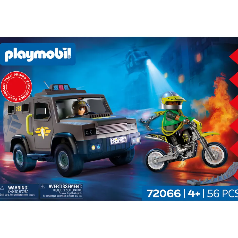PLAYMOBIL Vehículo Táctico de las Fuerzas Especiales - 72066