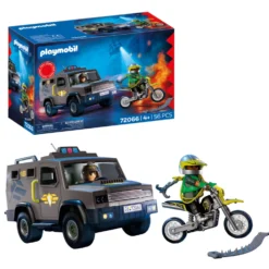 PLAYMOBIL Vehículo Táctico de las Fuerzas Especiales - 72066