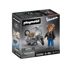 PLAYMOBIL Vespa 80 Aniversario: Estilo Original - 72282
