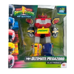 Power Rangers Figura Ultimate Megazord Electrónico
