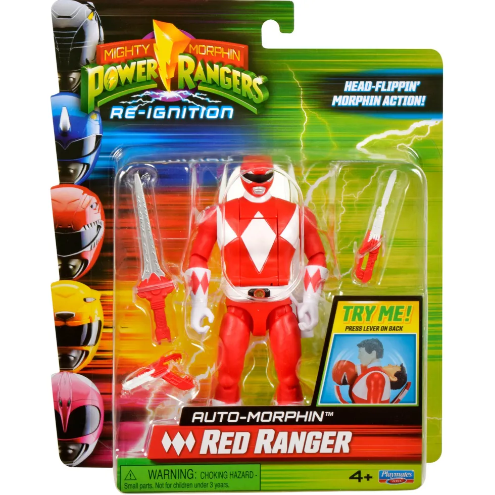 Power Rangers Re-Ignition Figura Auto -Morphin Varios Modelos