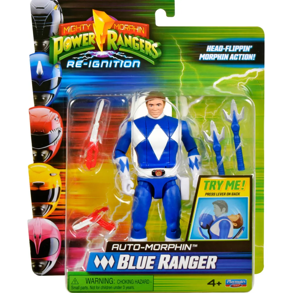 Power Rangers Re-Ignition Figura Auto -Morphin Varios Modelos