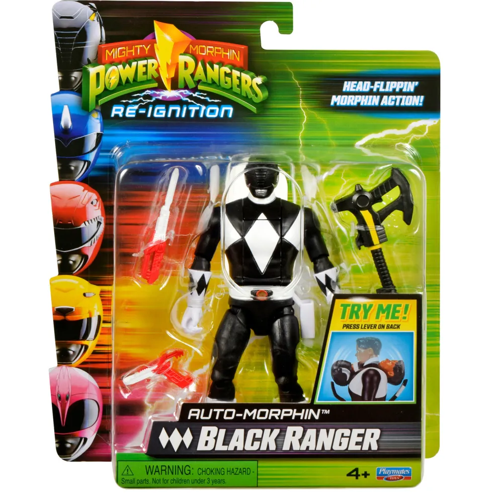 Power Rangers Re-Ignition Figura Auto -Morphin Varios Modelos