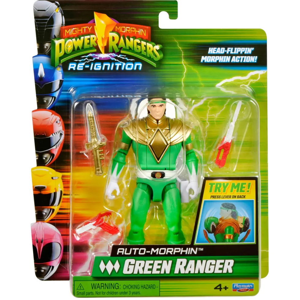 Power Rangers Re-Ignition Figura Auto -Morphin Varios Modelos