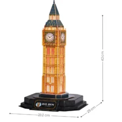 Puzzle 3D Big Ben Edición Nocturna 32 Piezas