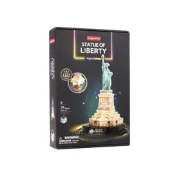Puzzle 3D Estatua de la Libertad Edición Nocturna 32 Piezas