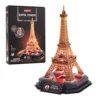 Puzzle 3D Torre Eiffel con Luz 51 Piezas