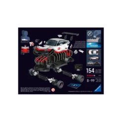 Ravensburger Puzzle 3D Porsche 911 GT3 Cup