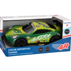 4R Coche Deportivo Tuning Verde