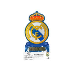 Real Madrid Lámpara 3D Alarma y Despertador