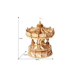 Robotime Carrousel Maqueta de Madera