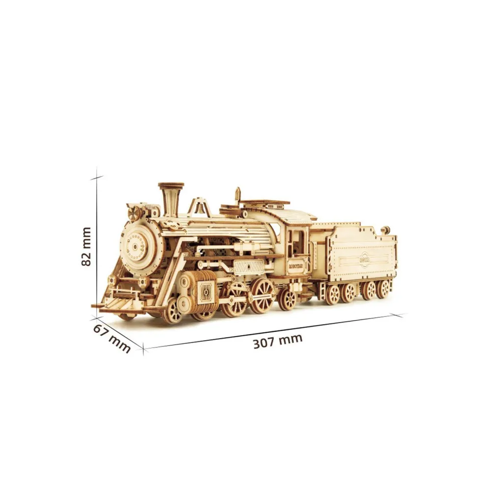 Robotime Prime Tren de Vapor Maqueta de Madera