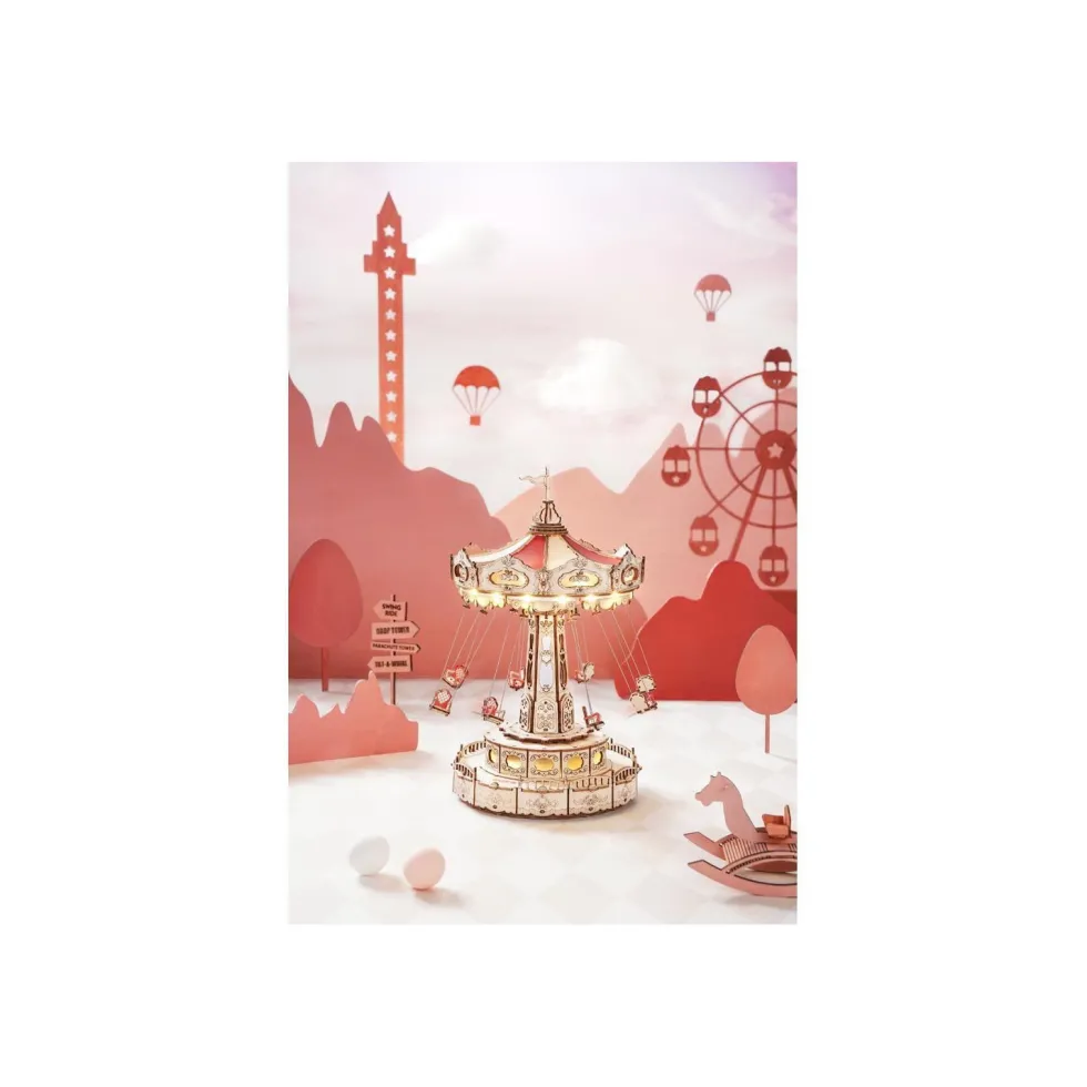 Robotime Swing Ride Maqueta de Madera
