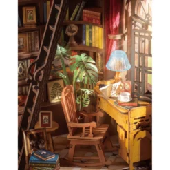 Rolife Silent Corner Study Diorama DIY