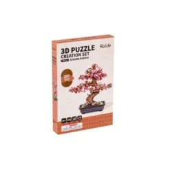 Sakura Bonsai Rompecabezas 3D