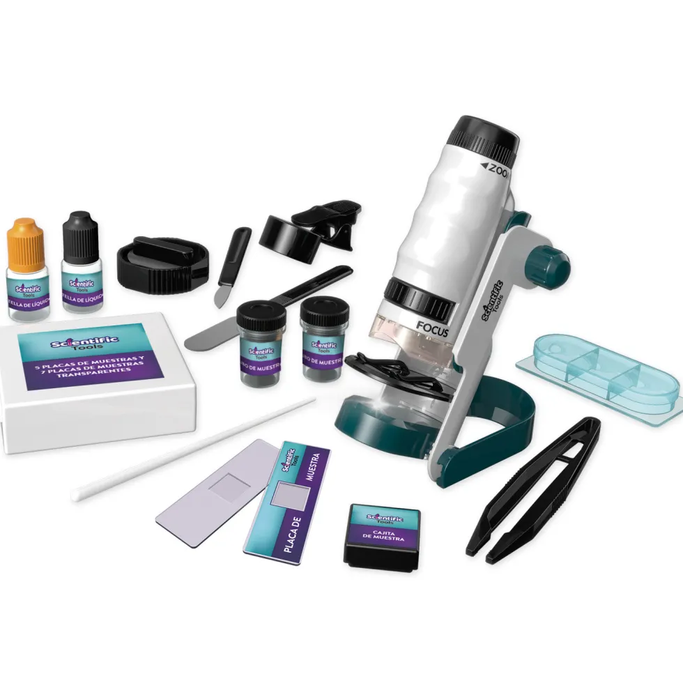 Scientific Tools Microscopio de Mano Maletín