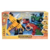 Set de Dinosaurio con Avión y Jeep