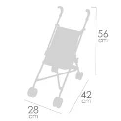 Silla de Muñecas Plegable