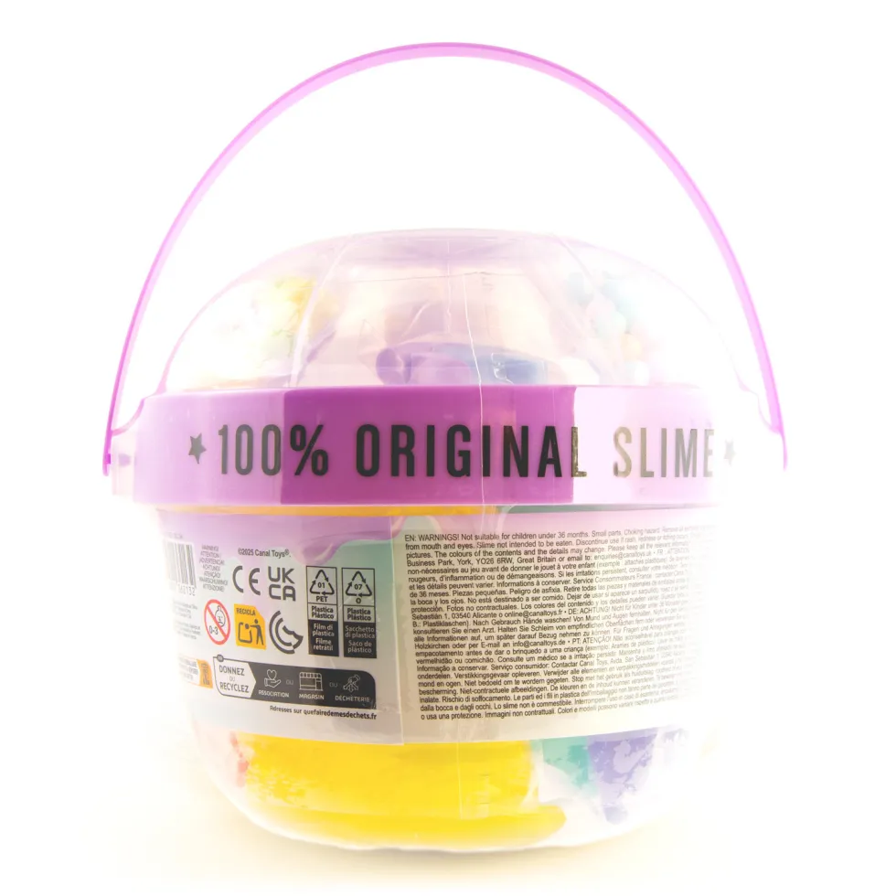 Slime Mega Slime Bucket con Decoraciones Varios Modelos
