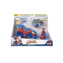 Spidey And His Amazing Friends Vehículo Web Strike 2 en 1