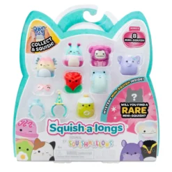 Squishmallows Pack 8 Figuras Varios Modelos