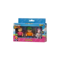 Stumble Guys Pack 3 Figuras Acción Varios Modelos