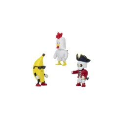 Stumble Guys Pack 3 Figuras Acción Varios Modelos