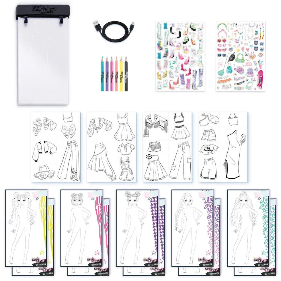Style 4 Ever Fashion Designer Light-Up Pad