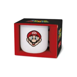 SUPER MARIO TAZA CERAMICA DESAYUNO 400ML