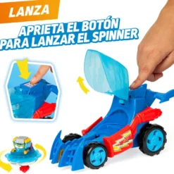 Superthings Rivals of Kaboom Vehículo Turbo Spinner Hero