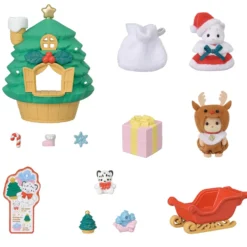 Sylvanian Families Casa del Árbol de Navidad de Santa
