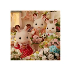 Sylvanian Families Familia Conejo Chocolate