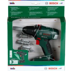 Taladro Atornillador de Juguete Bosch con Luz y Sonido