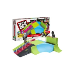 Tech Deck Neon Mega Park Juego de Rampas Brilla en la Oscuridad