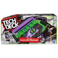 Tech Deck Nyjah Rail Shredder Parque de Skate