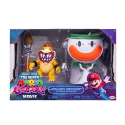 The Super Mario Galaxy Movie Figura Browser Jr con Clown Car Interactivo