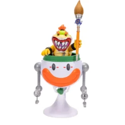 The Super Mario Galaxy Movie Figura Browser Jr con Clown Car Interactivo
