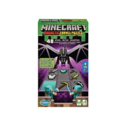 Think Fun Minecraft Puzzle Magnetic Travel Puzzle Juego de Lógica