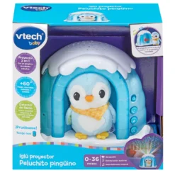 VTech Baby Iglú Proyector Peluchito Pingüino Interactivo