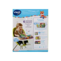 VTech Baby Primeras Canciones Rosa Libro Interactivo para Bebés