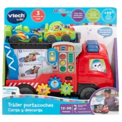 VTech Baby Tráiler Portacoches Carga y Descarga